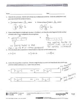 Multiplication and division of fractions and decimal fractions. New York State Grade 5 Math Common Core Module 4 Lesson 21 ...
