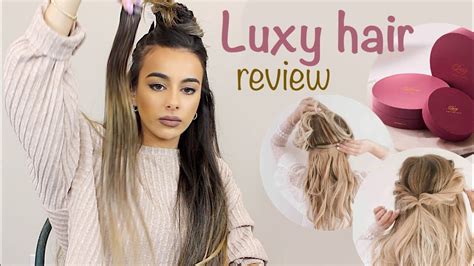 Luxy Hair Seamless Extensions Better Than Tape Ins Review Demo And Tips For Blending Youtube