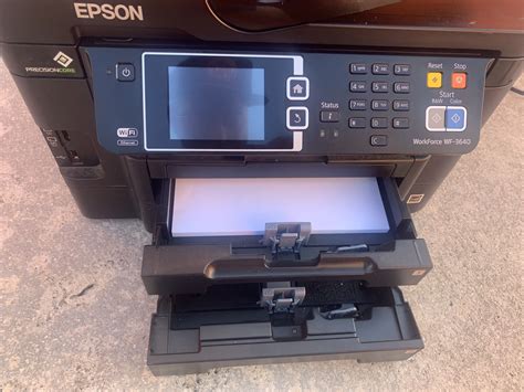 Epson Workforce Wf 3640 All In One Inkjet Printer C11cd16201 For Sale