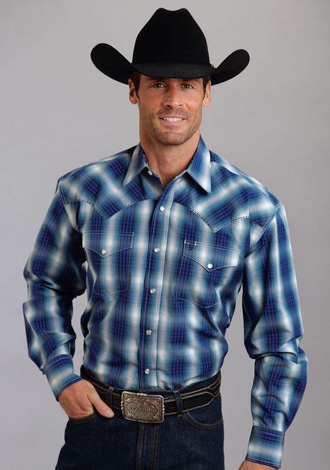 Stetson Mens Cowboy Shirt Cripple Creek Mens Cowboy Shirts Cowboy