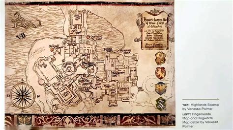 Hand Drawn Harry Potter Map Of Hogwarts Print Harry Potter Hogwarts Harry Potter Pictures