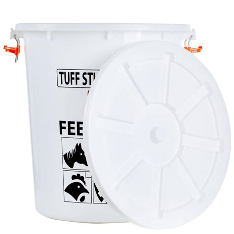 Tuff Stuff Products S Feed And Seed Storage With Locking Lid 45 Gallon
