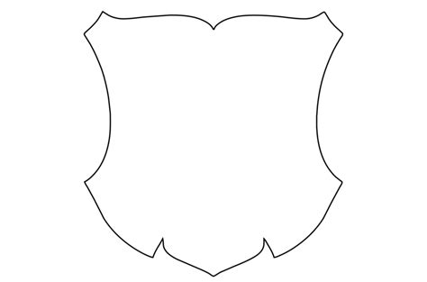 Shield Shapes Templates Clipart Best
