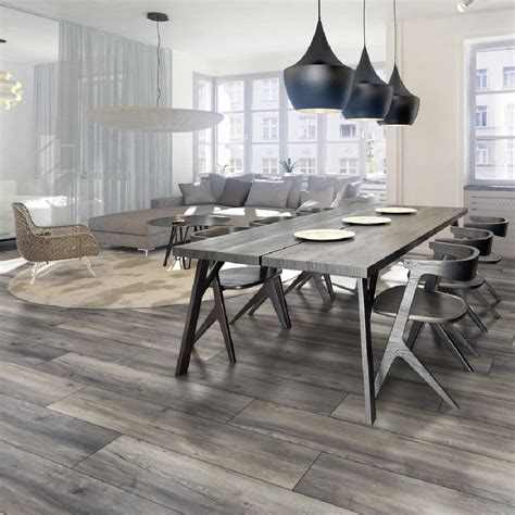 Kronotex Exquisite Plus Harbour Grey Oak Laminate Flooring Leader Floors