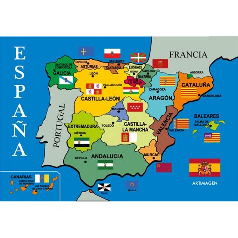 Arriba 100 Imagen De Fondo Mapa De España Y Sus Regiones Cena Hermosa