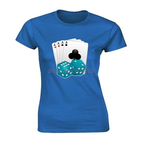 Latest Designs Roll The Dice Game T Shirt Womens High Quality 100