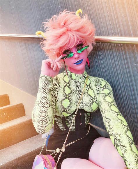 Mina Ashido Cosplay Cosplay Outfits Cute Cosplay Anime Cosplay Costumes