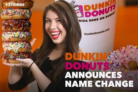 Dunkin Donuts Announces Big Rebrand 3 Things To Know Today