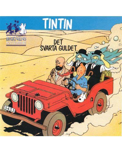 Tintin Det Svarta Guldet Cd Ozone Bg