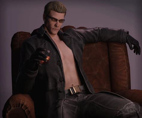 Pin On Wesker