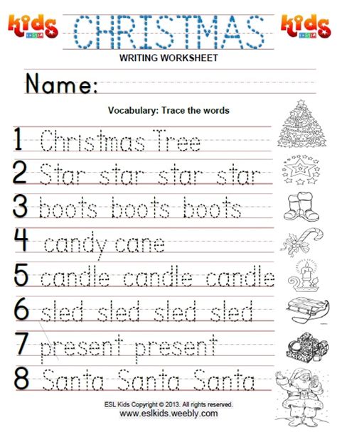 Fun Christmas Worksheets For Kids