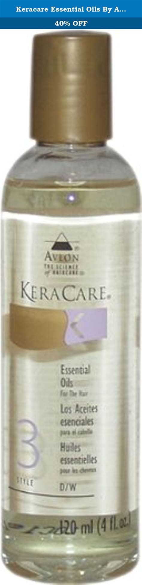 Contains a conditioning blend of olive oil, carrot oil, and herbal extracts. Keracare Essential Oils By Avlon for Unisex Oil, 4 Ounce ...