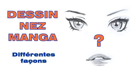 Comment Dessiner Un Nez Manga Youtube