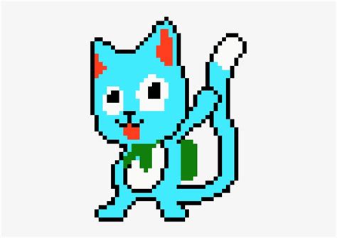 Best Of Pixel Art Fairy Tail Happy Hadasse
