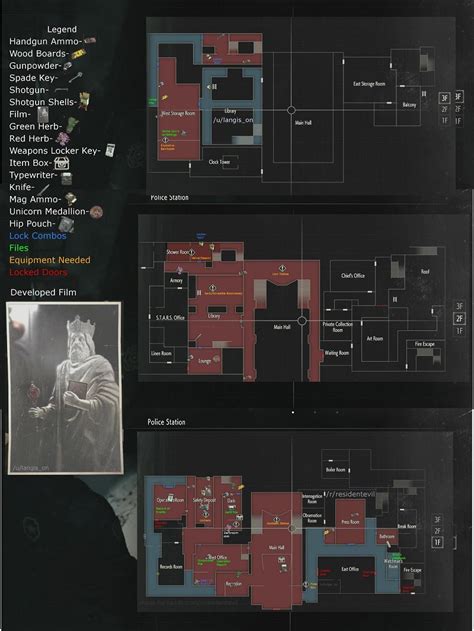 Resident Evil 2 Remake Map Leadingnimfa