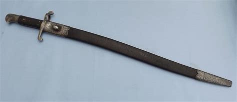 British 1863 Whitworth Sword Bayonet Ref By329
