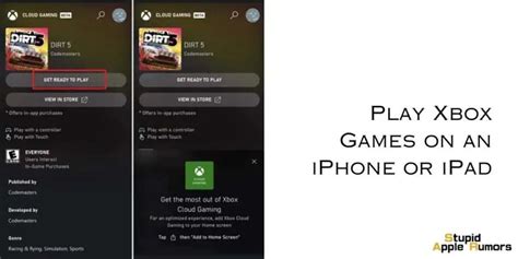 How To Play Xbox Games On An Iphone Or Ipad Stupid Apple Rumors