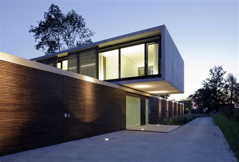 Cantilevered House In The Town Of Hard Austria