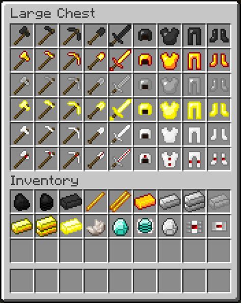 Minecraft Weapons Mod Recipes