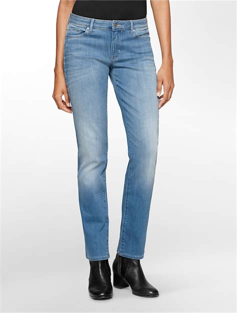 Other variations of this product: Calvin klein Jeans Straight Leg Light Blue Wash Jeans in ...