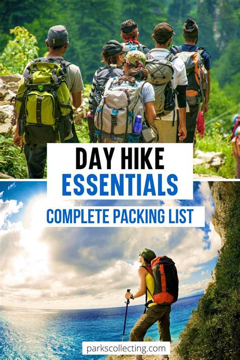 Complete Day Hike Packing List Day Hiking Essentials