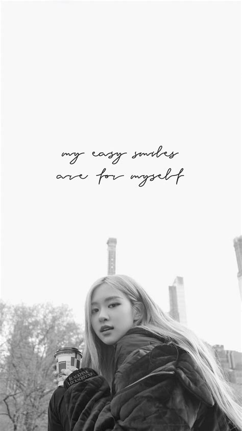 Rose Aesthetic Blackpink Quotes