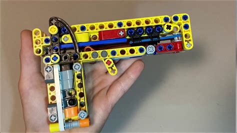 Lego Technic Mini Pistol Tutorial Youtube