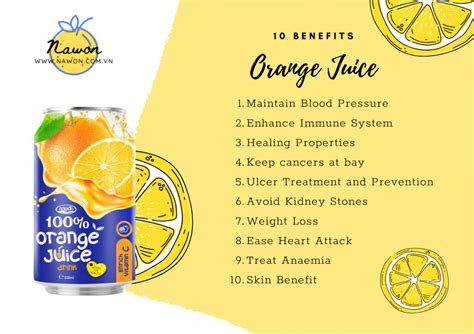 10 Incredible Benefits Of Orange Juice Nawon Beverage Supplier