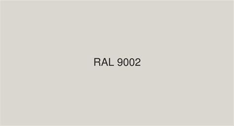 RAL Grey White RAL 9002 Color In RAL Classic Chart