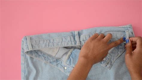 Quick Life Hack How To Resize Your Jeans Waist Mystylediaryy