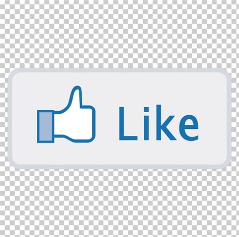 Youtube Facebook Like Button Facebook Png Clipart Area Blue Brand