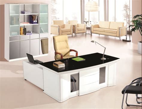 Glass Executive Desk Office Furniture Glass Designs