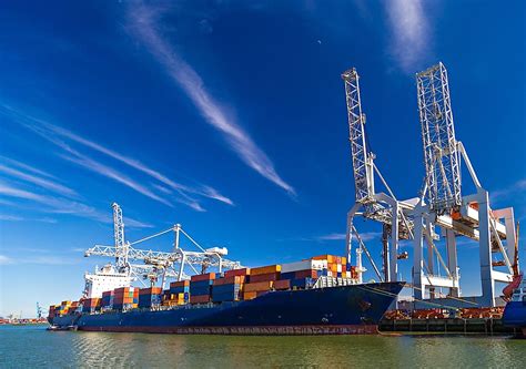 The Busiest Cargo Ports In Europe Worldatlas