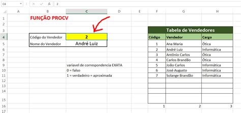 PROCV Excel O que é e Como fazer Procv Passo a Passo Rápido