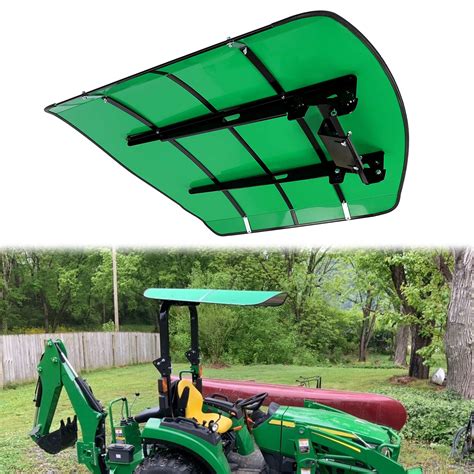 Ecotric Tuff Top Tractor Canopy For Rops 48 X 52 Green Will Add