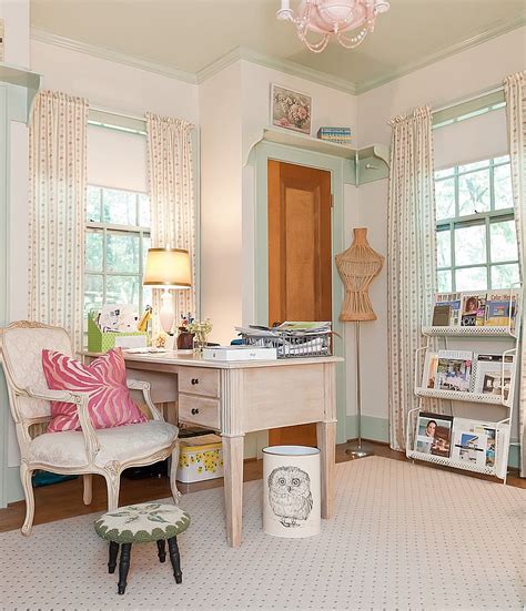 Sewing room organization craft room storage fabric storage craft rooms storage ideas fabric display quilt storage craft storage furniture craft storage solutions. 30 Gorgeous Shabby Chic Home Offices and Craft Rooms