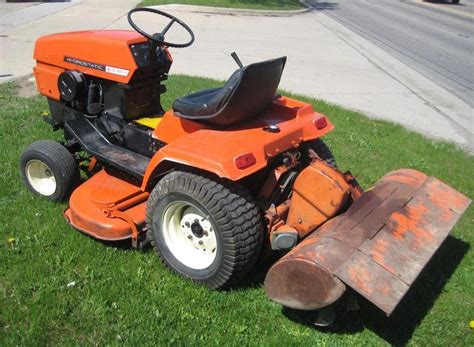 Ariens Lawn Tractor H 16 With Tiller Weights And Chain Ariens
