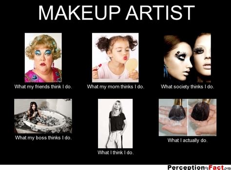 Makeup Artist What People Think I Do What I Really Do