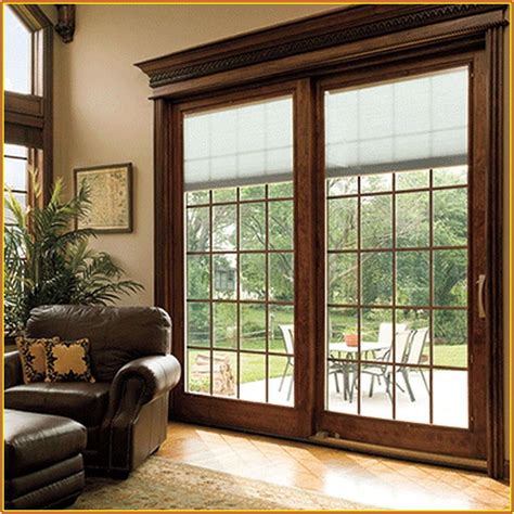 Achieving Style And Functionality With Sliding Patio Door Blinds Patio Designs