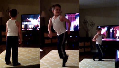 Little Boy Has Moves Like Swayze In Dirty Dancing Routine