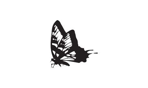 Butterfly Silhouette Vector Illustration Design 5392230 Vector Art At