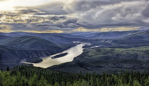 Yukon River Canada This Is A View Of The Yukon River From Flickr