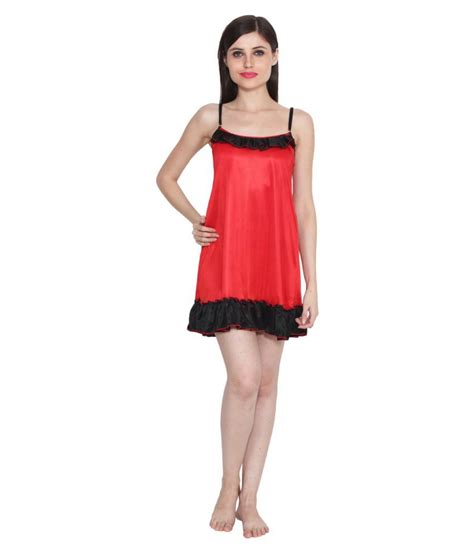 Buy Ansh Fashion Wear Multi Color Poly Satin Nighty And Night Gowns Online At Best Prices In India
