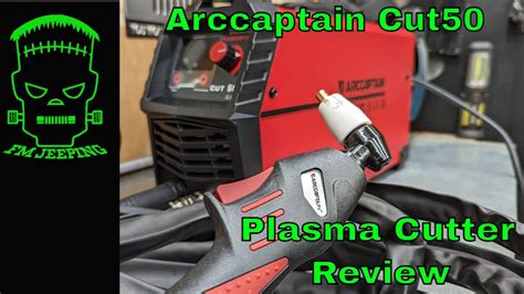 Arccaptain Cut 50 Plasma Cutter Review Youtube