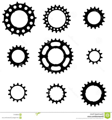 Motorcycle Sprocket Vector At Collection Of