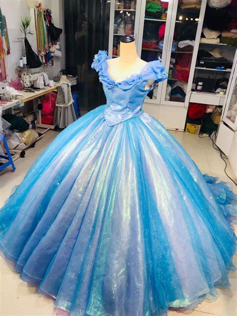 Cinderella Live Action Cinderella Dress Disney Princess Etsy