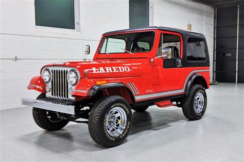 1985 Jeep Cj 7 Laredo 4x4 5 Speed For Sale On Bat Auctions Sold For