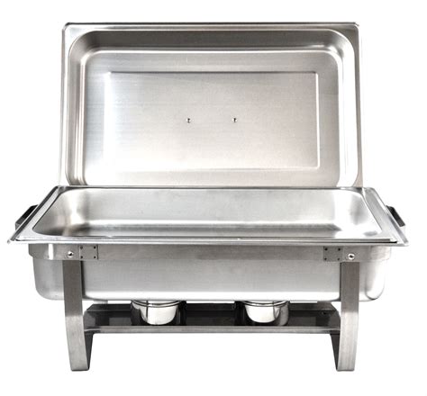 8.5 L / 9 QT Chafing Dish with Foldable Legs - Omcan