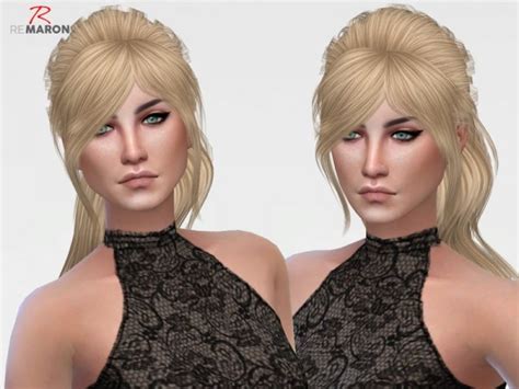 Sims 4 Hairs The Sims Resource Jen 001 Hair Retextured By Remaron