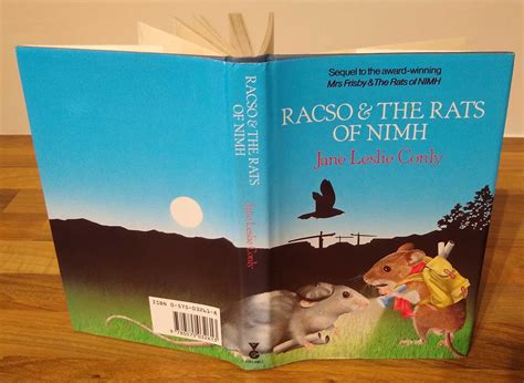 Racso And The Rats Of Nimh By Conly Jane Leslie Very Good Hardcover